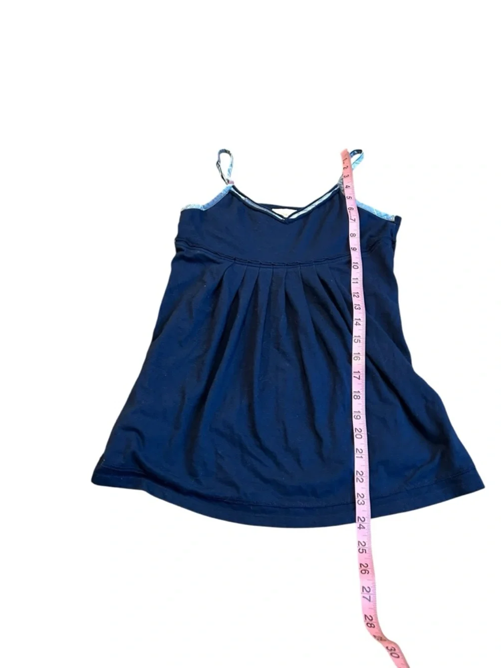 LIMITED TOO blue tank y2k
